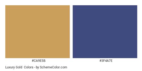 Luxury Gold & Blue Color Scheme » Blue » SchemeColor.com