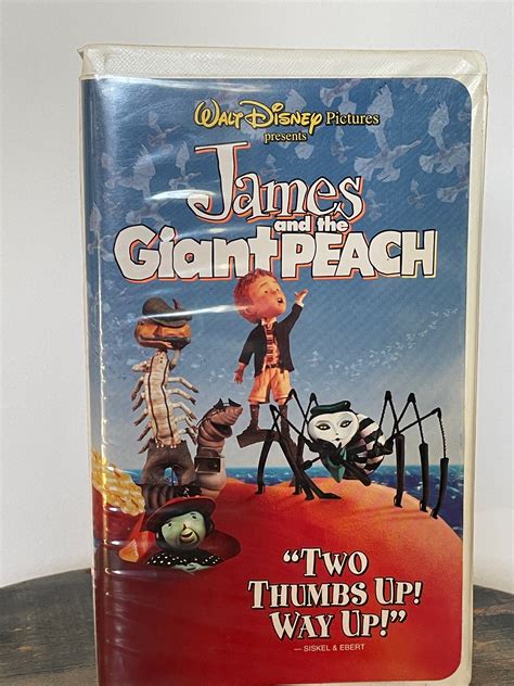 Walt Disney Pictures James and the Giant Peach VHS - weeklybangalee.com