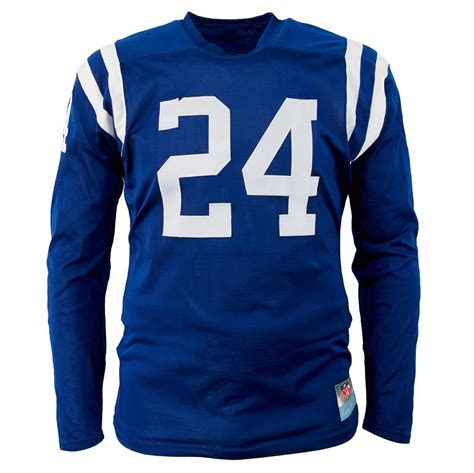 Baltimore Colts 1958 Durene Football Jersey - Royal – Ebbets Field Flannels