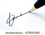 Hand Signing Name Free Stock Photo - Public Domain Pictures