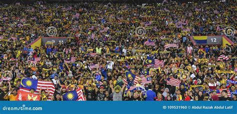 Malaysia Football Fans editorial image. Image of design - 109531960