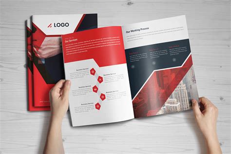 Business Brochure - 8 Pages ~ Brochure Templates ~ Creative Market