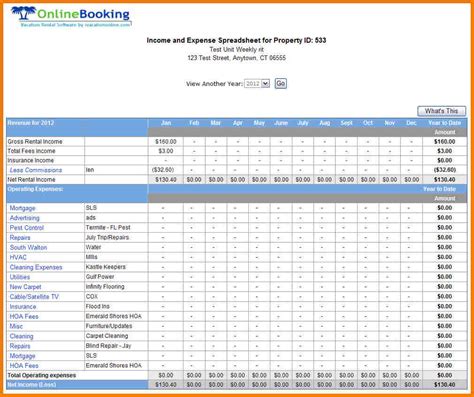 Small Business Budget Spreadsheet Excel inside Free Excel Business Expense Tracker Templates ...