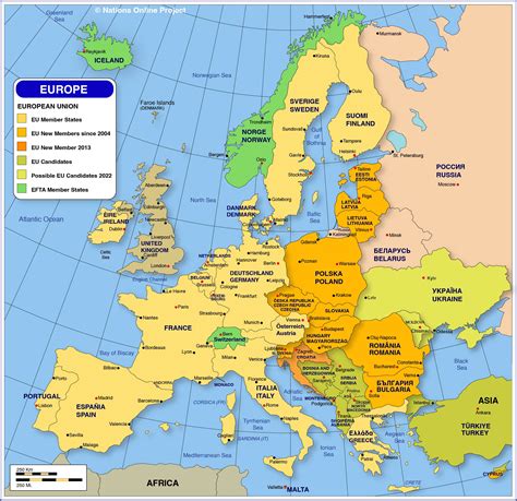 European Union Member States Map Maps Of Europe Map Maps Of | Images and Photos finder