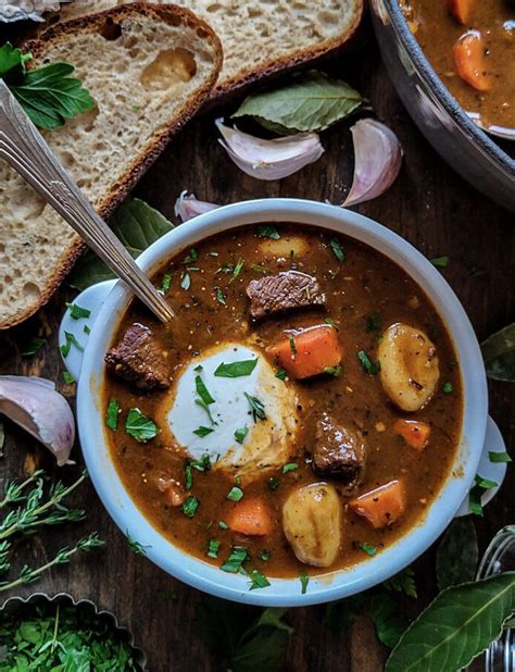 Gulaschsuppe, aka German Goulash Soup | The Lemon Apron