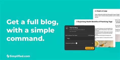 AI Blog Copilot: Generate blog with images in 1 click