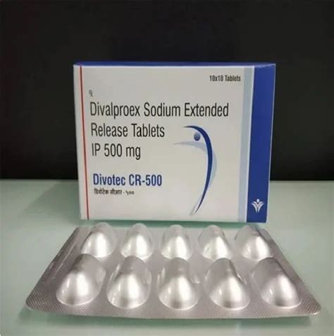 Divalproex Sodium Extended Release Tablets at Rs 250/box | Divalproex ...