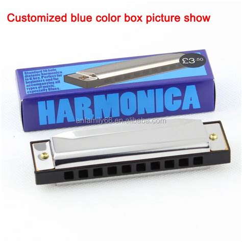 Popular Musical Instruments Personalize Stainless Steel Blues Harmonica ...