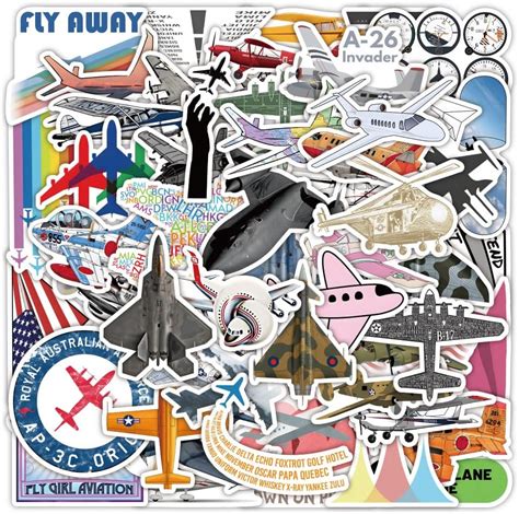 Airplane Stickers PNG Transparent Images Free Download | Vector ...