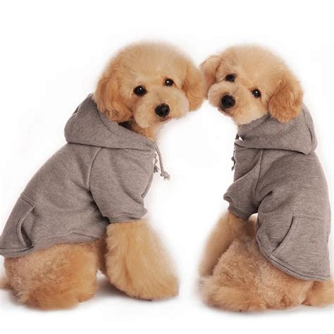 Pet Dog Clothes Dog Coat Jackets for Small Dogs Hoodies Warm Winter Pet ...