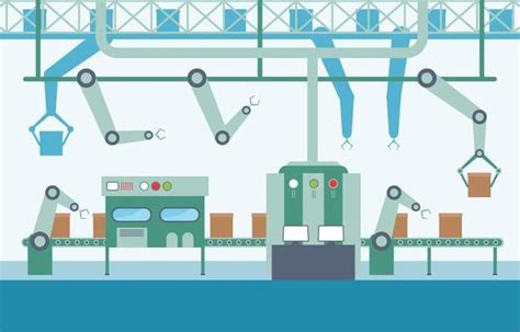 Factory Conveyor Belt Vector Art, Icons, and Graphics for Free Download