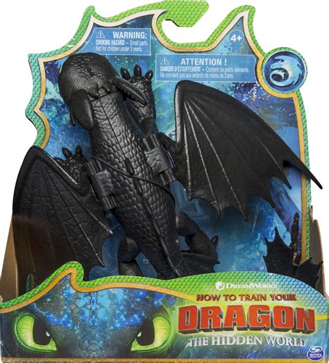 Buy How to Train Your Dragon Toy- Toothless Dragon Figure with Moving ...