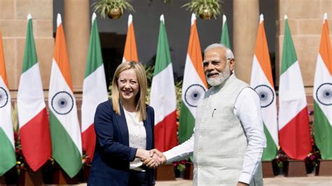 Meloni, Modi deepen “strategic” relationship with cooperation ...