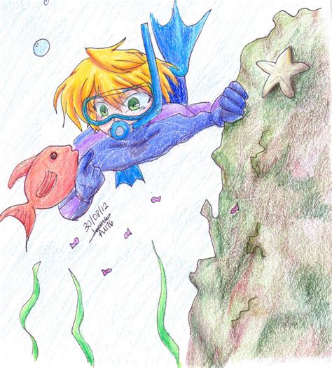 Scuba Diving by Axl16 on DeviantArt