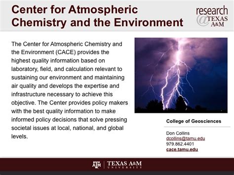 Center_for_Atmospheric_Chemistry_and_the_Environment ← Research @ Texas A&M | Inform, Inspire, Amaze