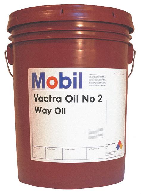 MOBIL Way Oil: SAE Grade 30, ISO Grade 68, Way Oils, Mineral, 5 gal Container Size, Pail - 4ZF13 ...