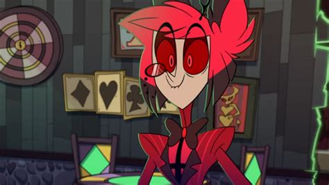 While studying alastor to draw him, I found this face. : r/HazbinHotel