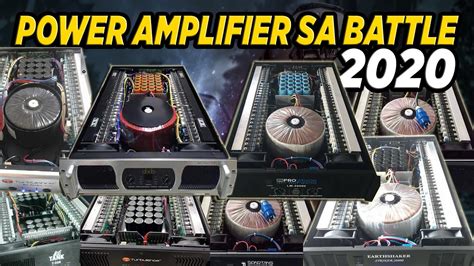 COMMON POWER AMPLIFIER BRANDS USED IN THE PHILIPPINES 2020 - YouTube