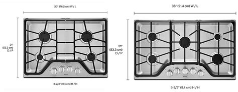 Cooktop Sizes & Dimensions Guide | Maytag