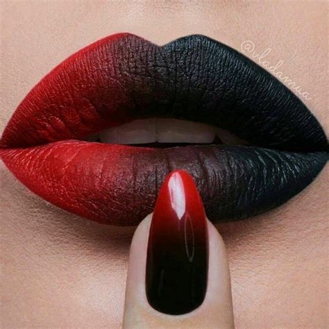 40 Matching Lips And Nails Combos You Should Definitely Try - The Glossychic