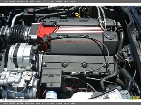 5.7 Liter OHV 16-Valve LT4 V8 Engine for the 1996 Chevrolet Corvette ...