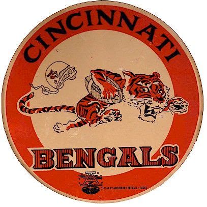 Cincinnati Bengals Logo History