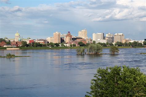 Downtown Harrisburg, Pennsylvania Skyline