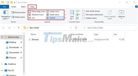 Steps to resize application icons on Windows 11 - TipsMake.com