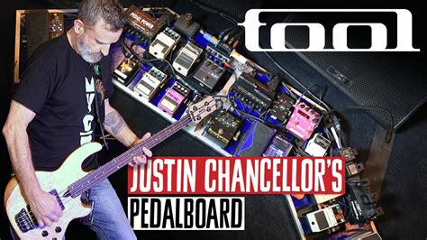 Justin Chancellor's TOOL Pedalboard - YouTube