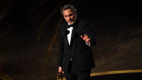 Oscars 2020: Read Joaquin Phoenix's full best-actor acceptance speech