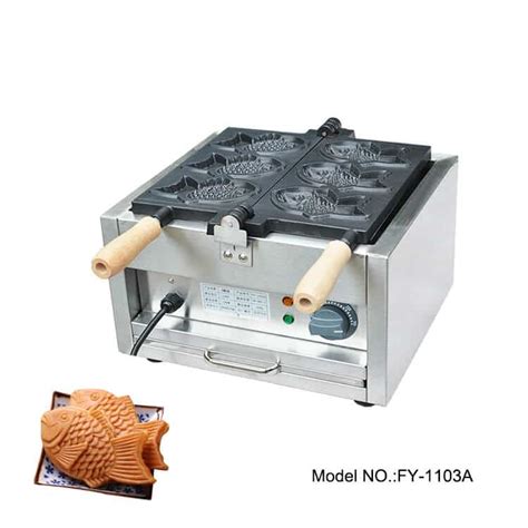 Mini taiyaki maker with Non-stick Single Plate For Kitchen