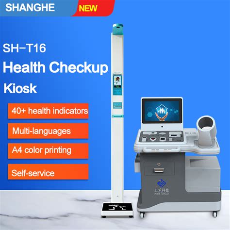 Self-Service Health Check Blood Pressure Kiosk Health Station - Health Station Kiosk and Self ...