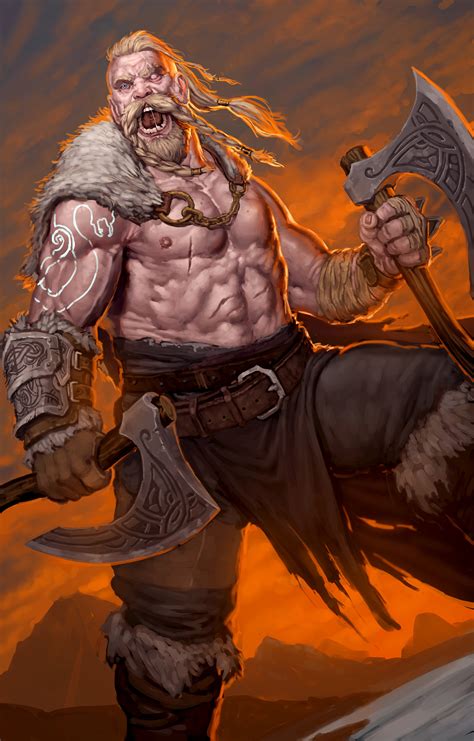 ArtStation - Viking Berserker