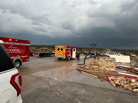 Tornado warning in Texas with at least 23 people hurt and homes ...