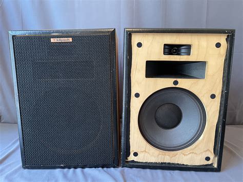 Vintage Klipsch Heresy Speakers HD-BR | eBay