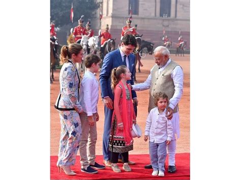 Justin Trudeau's youngest child Hadrien at his goofiest best in India ...