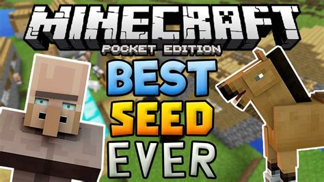 THE PERFECT SEED! - Village, Diamonds, Horses, Jungles, Overhangs ...