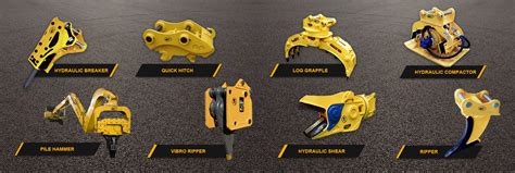 excavator attachments manufacturer, main products includes: Hydraulic Breaker Hammer, Quick ...