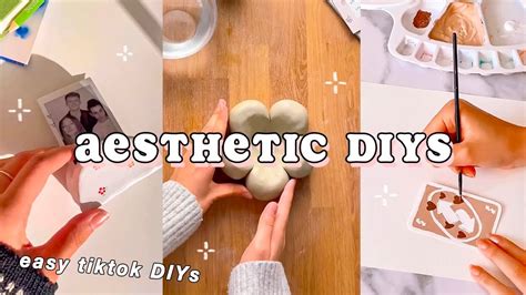 20+ aesthetic tiktok DIYs 🎨 *diy room decor & more* - YouTube