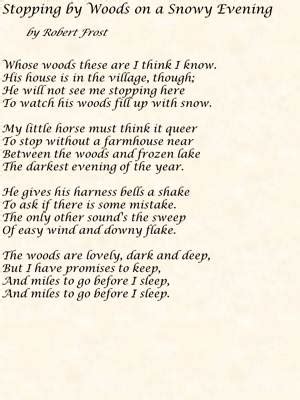 Famous Poems By Robert Frost