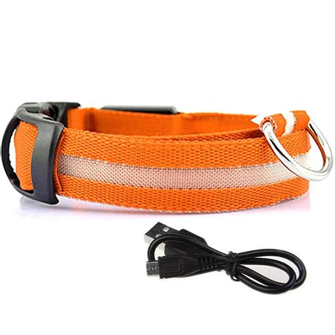 LightGuard: LED Glowing Dog Collar for Safe Nighttime Walks – Happy Dog