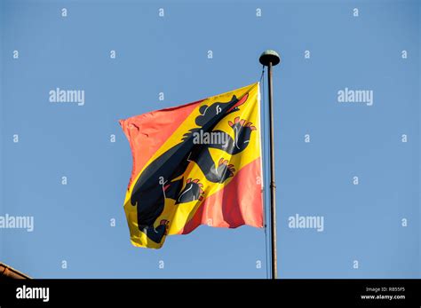 The city flag of Bern in Switzerland Stock Photo - Alamy