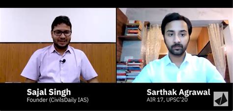 Sarthak Agarwal On How He Cracked The Civil Service Exam In The First Attempt