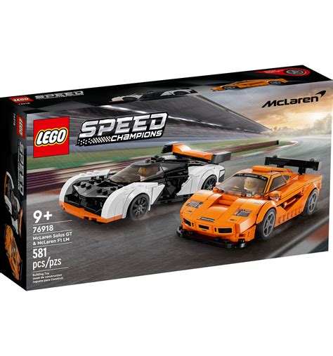 LEGO Speed Champions McLaren Solus GT & McLaren F1 LM Set 76918 - US