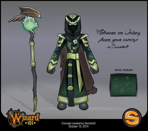 Malistaire the Undying Player Gear Concept - Swordroll's Blog | Wizard101 & Pirate101