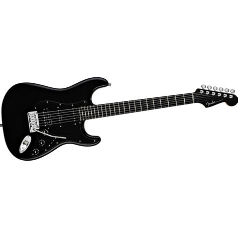 Fender American Deluxe None-More-Black Stratocaster | Musician's Friend