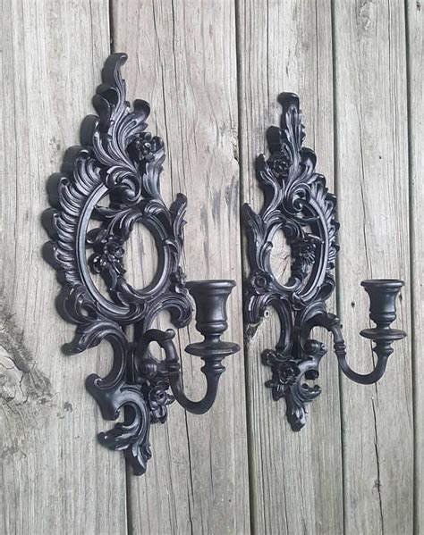 Vintage Oil Rubbed Bronze Sconces Candle Sconces, Wall Sconces, Vintage ...