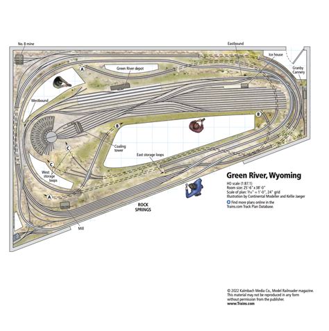 Train Ho Scale Track Plans