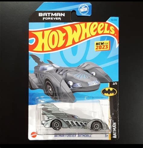 Batman Forever Batmobile Hot Wheels 2023 Batman Collection Gray DC ...