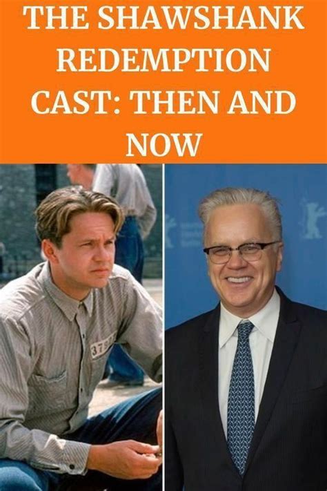 The shawshank redemption cast then and now – Artofit